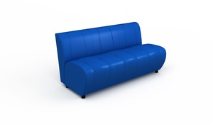 Модуль 3-х местный без подлокотников Альфа Люкс