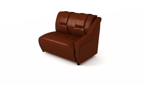 Модуль 2-х мест. с правым подлокотником Альфа