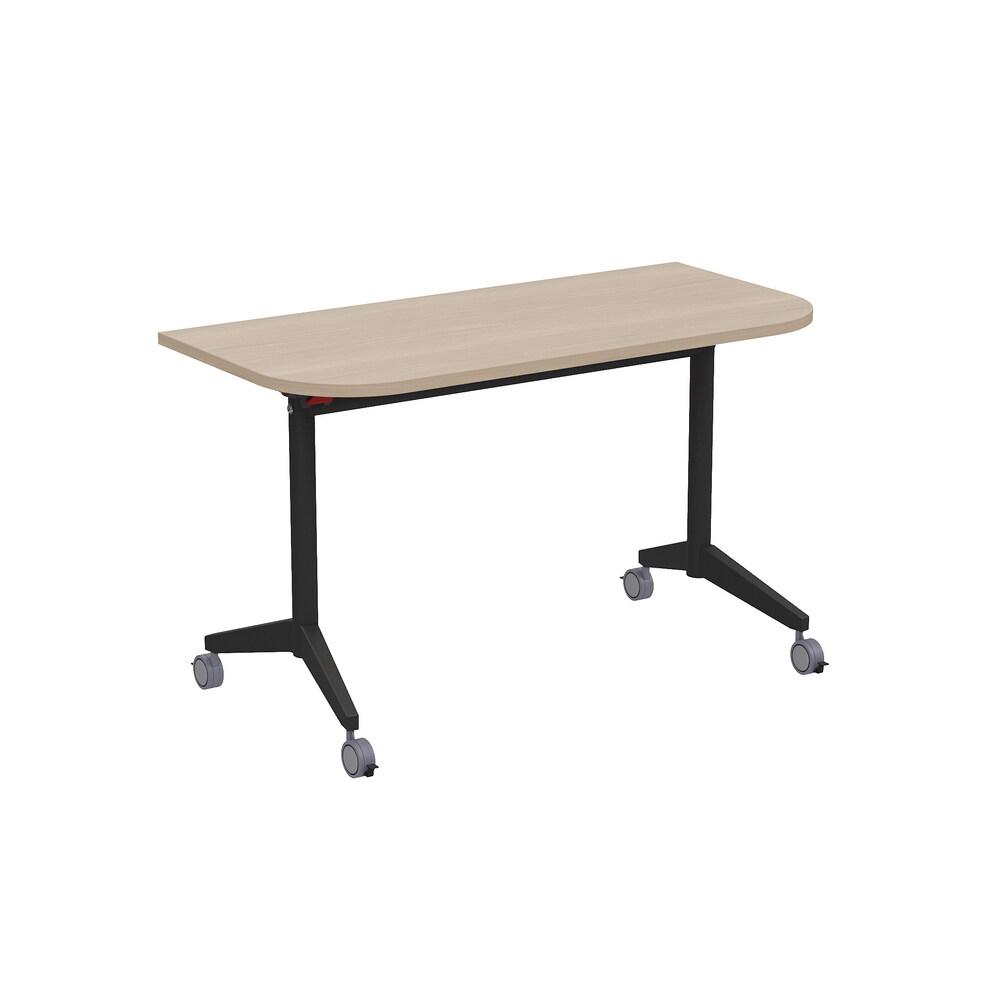 Складной радиусный стол-трансформер с фиксаторами