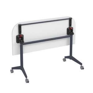 Складной радиусный стол-трансформер с фиксаторами