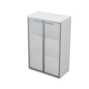 Шкаф средний со стеклом