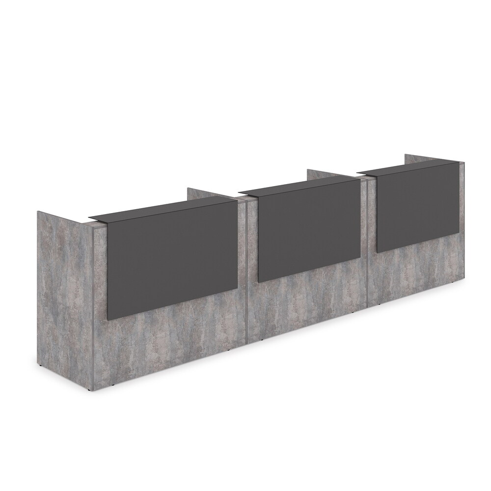 Комплект Ресепшн с фартуком HPL (без подсветки)