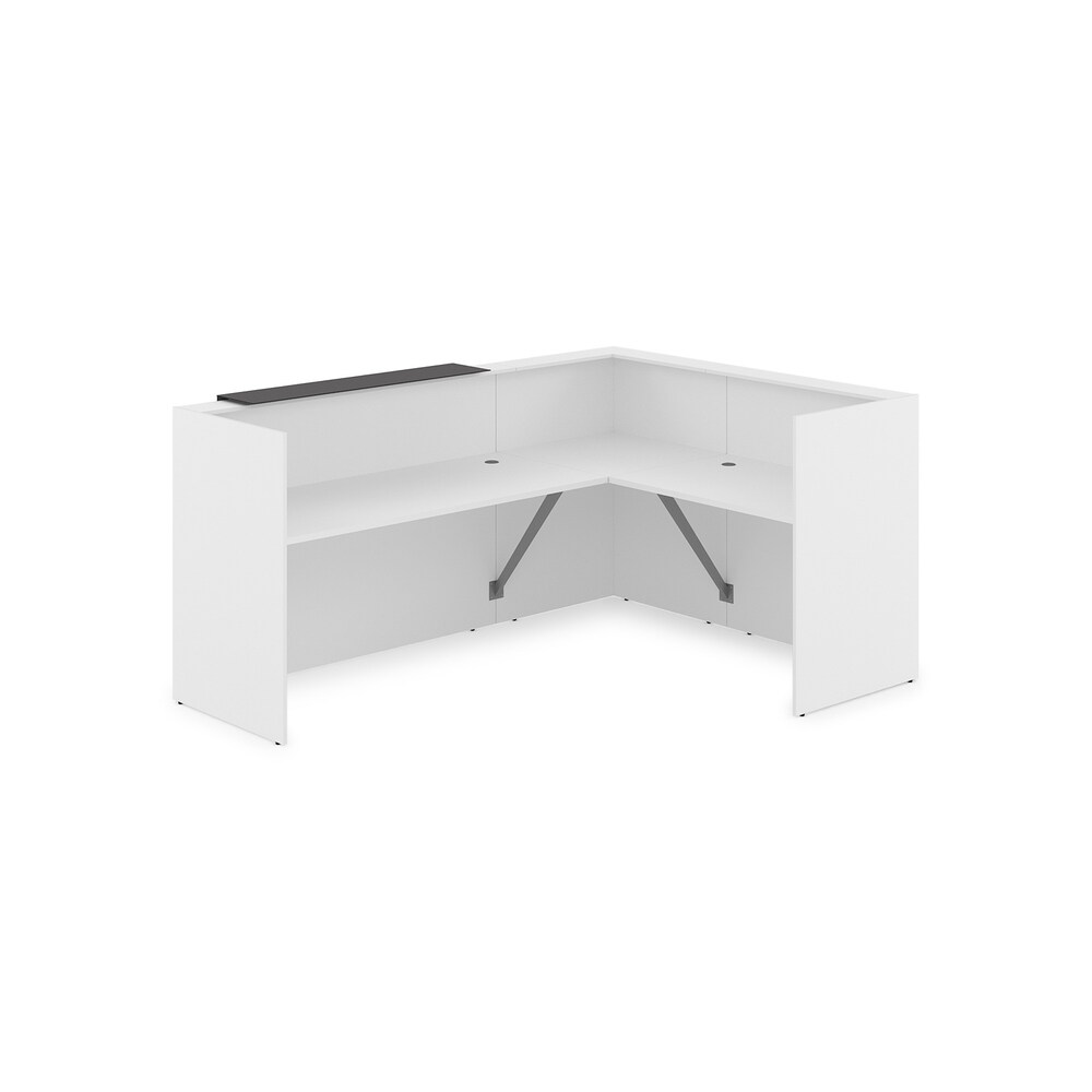 Комплект Ресепшн с фартуком HPL (без подсветки)