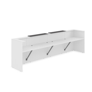 Комплект Ресепшн с фартуком HPL (без подсветки)