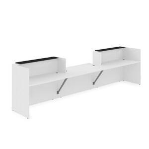 Комплект Ресепшн с фартуком HPL (без подсветки)