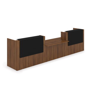 Комплект Ресепшн с фартуком HPL (без подсветки)