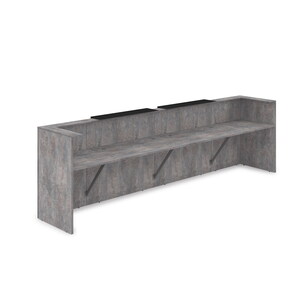 Комплект Ресепшн с фартуком HPL (с подсветкой)