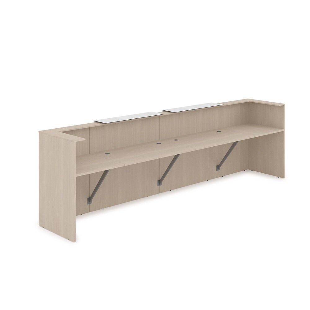 Комплект Ресепшн с фартуком HPL (с подсветкой)