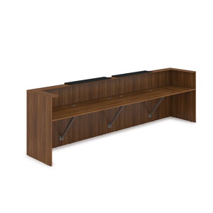 Комплект Ресепшн с фартуком HPL (с подсветкой)