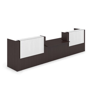 Комплект Ресепшн с фартуком HPL (с подсветкой)