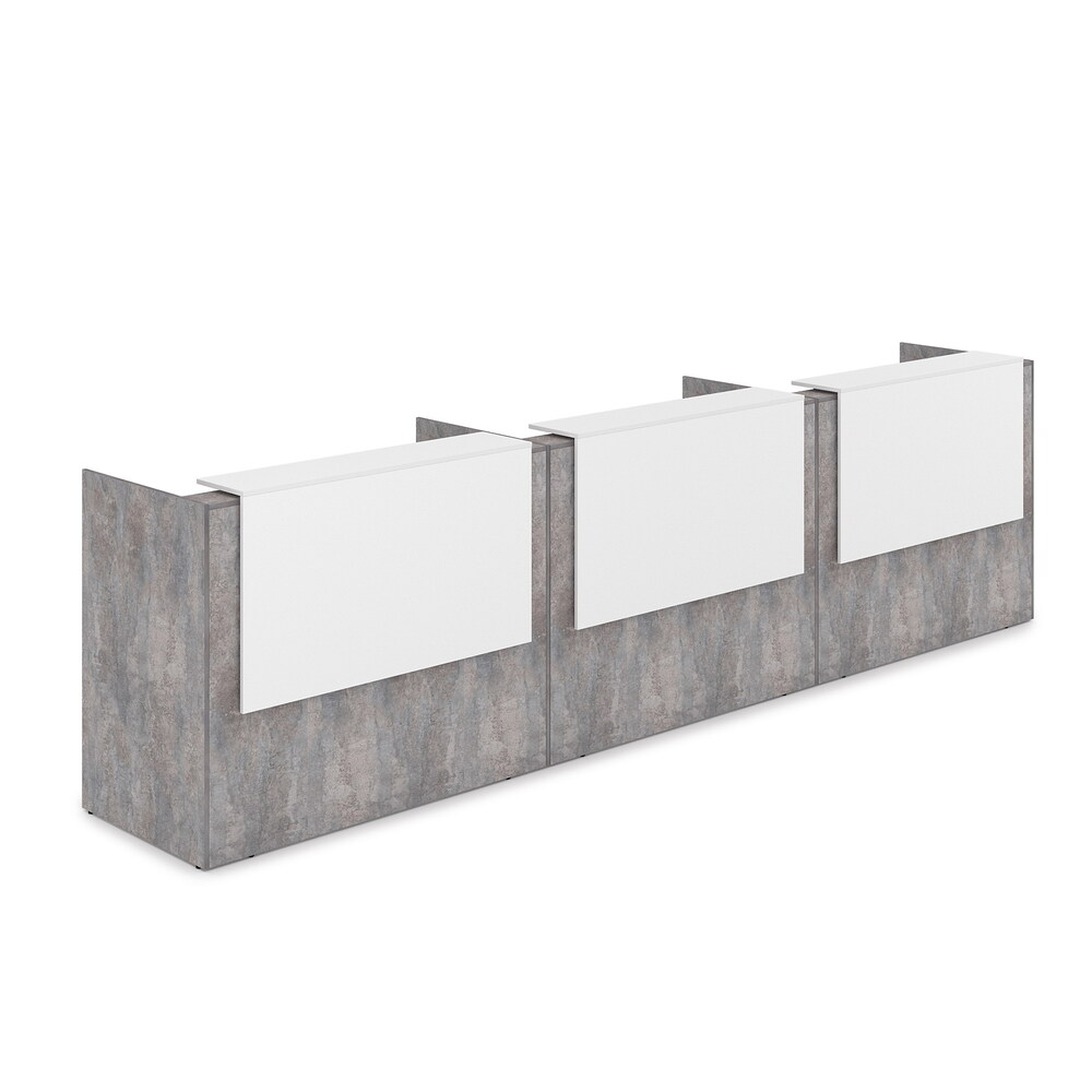 Комплект Ресепшн с фартуком ЛДСП (без подсветки)