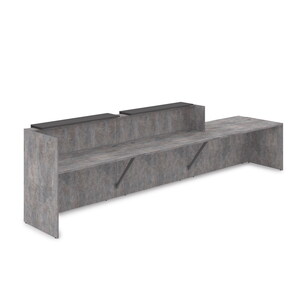 Комплект Ресепшн с фартуком ЛДСП (без подсветки)