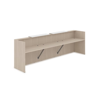 Комплект Ресепшн с фартуком ЛДСП (с подсветкой)