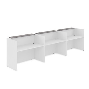 Комплект Ресепшн с фартуком ЛДСП (с подсветкой)