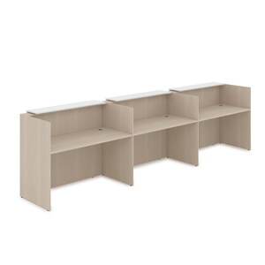 Комплект Ресепшн с фартуком ЛДСП (с подсветкой)