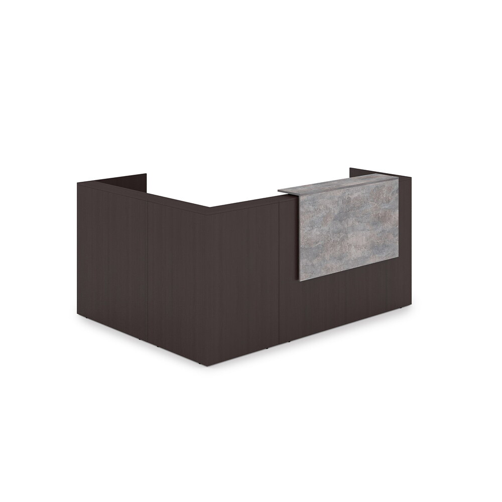 Комплект Ресепшн с фартуком ЛДСП (с подсветкой)