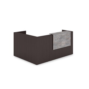 Комплект Ресепшн с фартуком ЛДСП (с подсветкой)