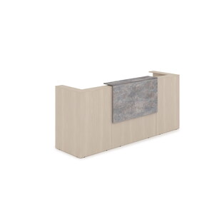 Комплект Ресепшн с фартуком ЛДСП (с подсветкой)