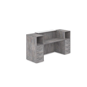 Комплект Ресепшн с фартуком ЛДСП (с подсветкой)