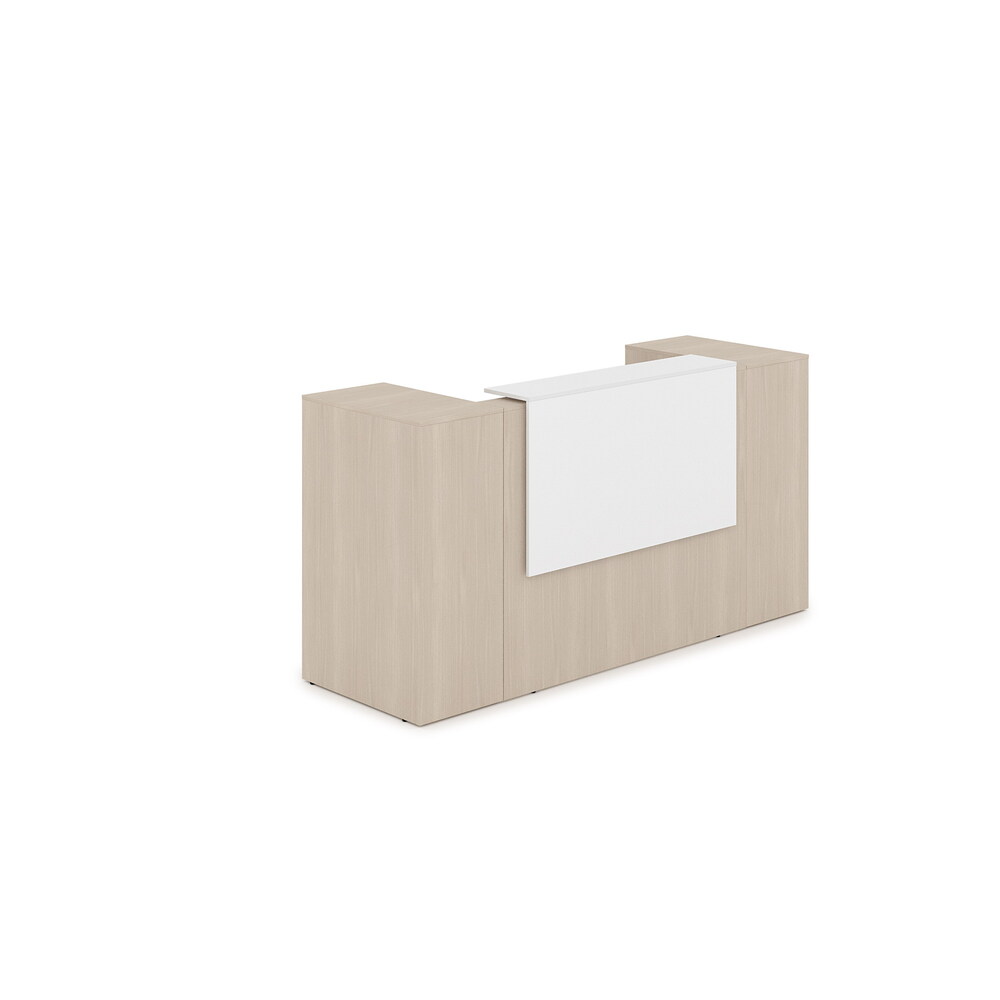 Комплект Ресепшн с фартуком ЛДСП (с подсветкой)