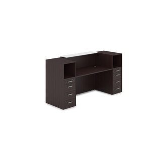 Комплект Ресепшн с фартуком ЛДСП (с подсветкой)