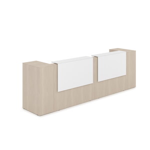 Комплект Ресепшн с фартуком ЛДСП (с подсветкой)