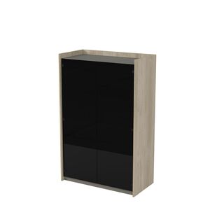 Шкаф средний со стеклом