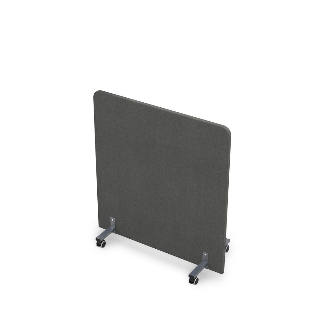 Акустическая мобильная перегородка на колесных опорах