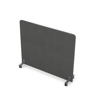 Акустическая мобильная перегородка на колесных опорах