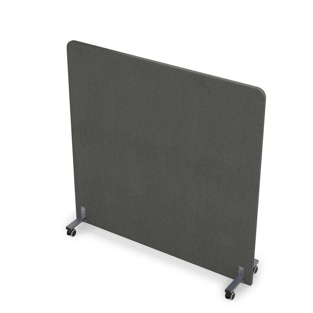 Акустическая мобильная перегородка на колесных опорах