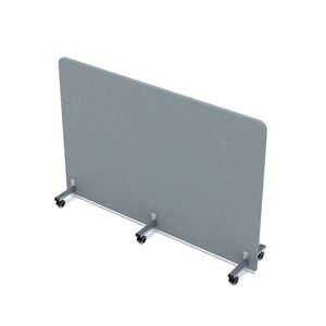 Акустическая мобильная перегородка на колесных опорах