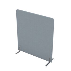 Акустическая мобильная перегородка на стационарных опорах