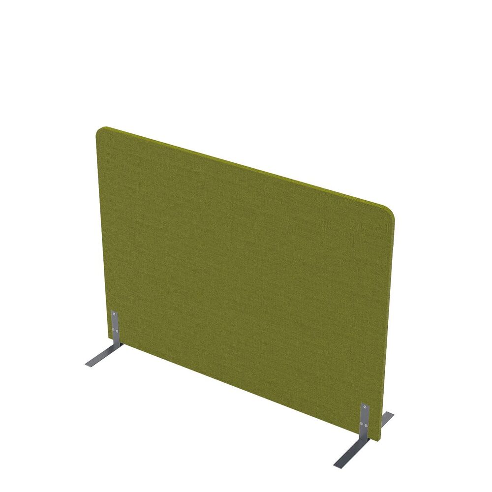 Акустическая мобильная перегородка на стационарных опорах