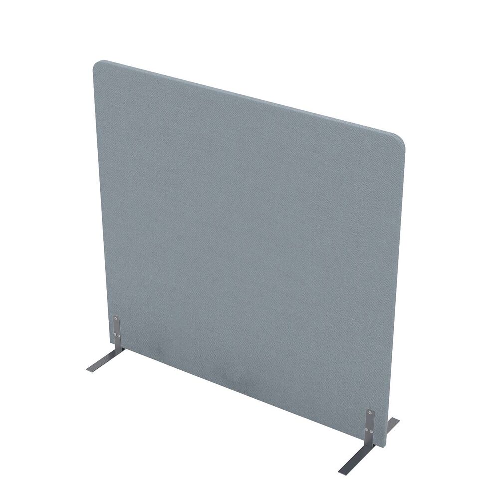 Акустическая мобильная перегородка на стационарных опорах