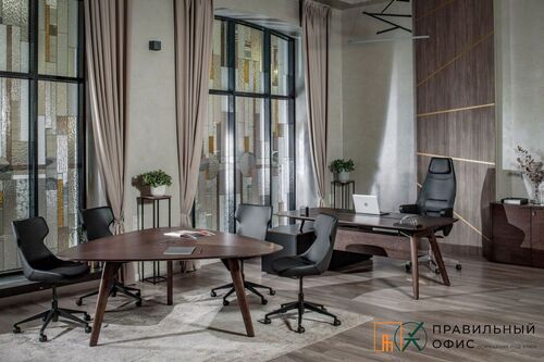 Кабинет руководителя Rail — элегантность и престиж в деталях