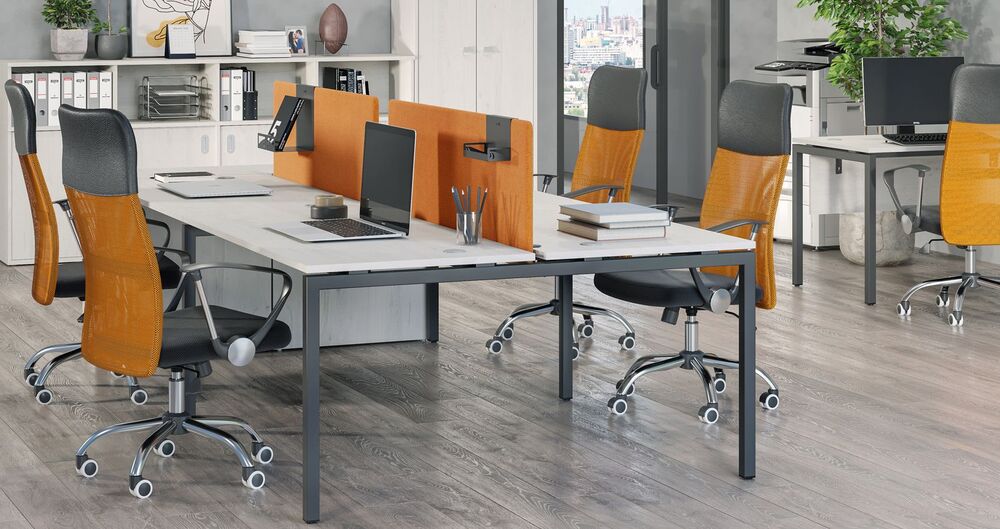 Офисная мебель для персонала METAL SYSTEM QUATTRO 40x40