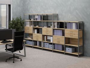 Офисная мебель для персонала SHELF SYSTEM (стеллажи)