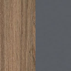 Дуб шамони темный/графит матовый