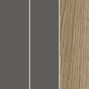 Антрацит премиум / антрацит премиум / дуб гладстоун светлый