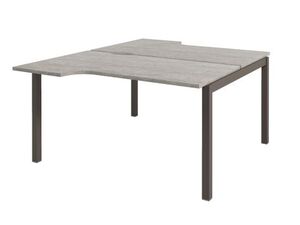 Бенч-система столов-тандемов эргономичная (начальная секция)