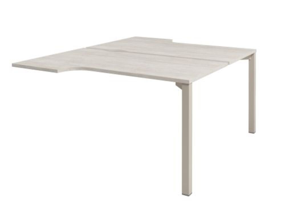 Бенч-система столов-тандемов эргономичная (конечная секция)