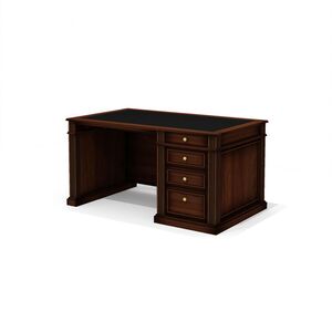 Стол руководителя (однотумбовый, без центрального лотка)