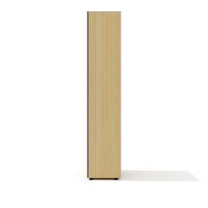 Высокий Шкаф со стеклянными дверьми  и боксом