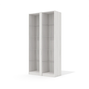 Шкаф со стеклянными дверьми 