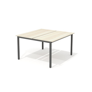 Стол сдвоенный на металлокаркасе