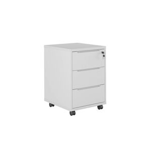 Тумба с 3 ящиками на колёсах