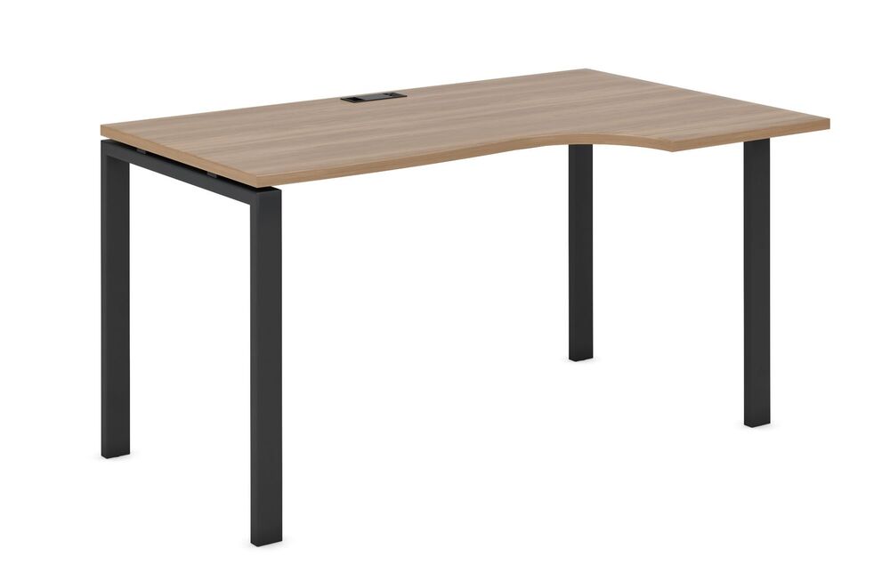 Стол криволинейный (правый) на П-образном м/к