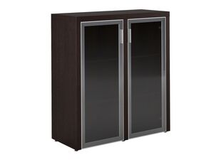 Шкаф средний с 2-мя стеклянными дверцами