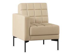 Секция с подлокотником одноместный правый