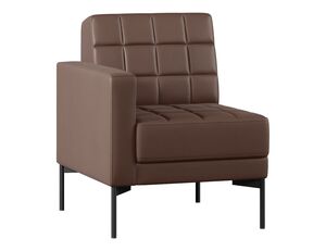 Секция с подлокотником одноместный правый